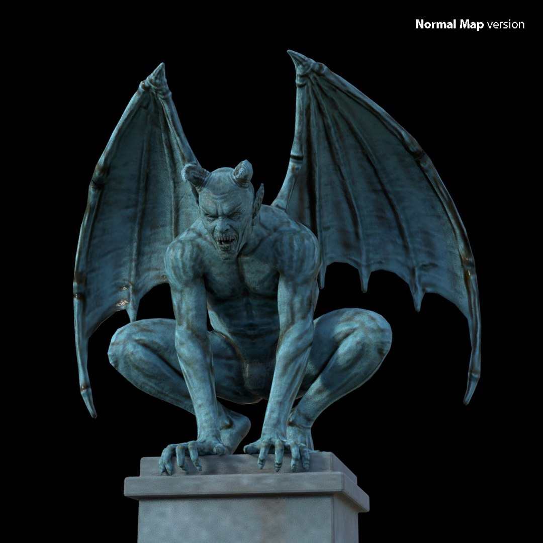 Gargoyle 3D Model - TurboSquid 1291477