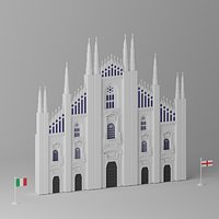 Milan Cathedral Duomo di Milano Facade