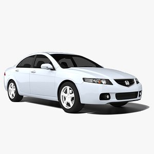 3D Honda Accord sedan