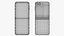 Samsung Galaxy Z Flip 6 Peach 3D model