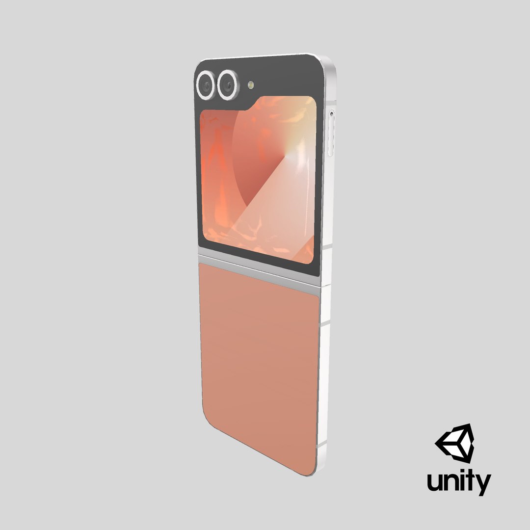 Samsung Galaxy Z Flip 6 Peach 3D model https://p.turbosquid.com/ts-thumb/W9/EwiOxG/3a/stemcell_unity_render/png/1736951945/1920x1080/fit_q87/a07a344f05ea10ac4b14025c8a158cf13ae0feb0/stemcell_unity_render.jpg