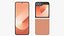 Samsung Galaxy Z Flip 6 Peach 3D model