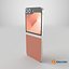 Samsung Galaxy Z Flip 6 Peach 3D model