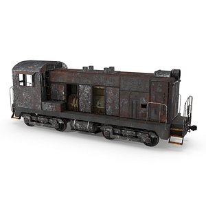 3D model train environment pbr