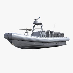 naval special warfare rigid 3d model