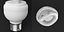 CFL spiral light bulb lamp