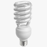 CFL spiral light bulb lamp