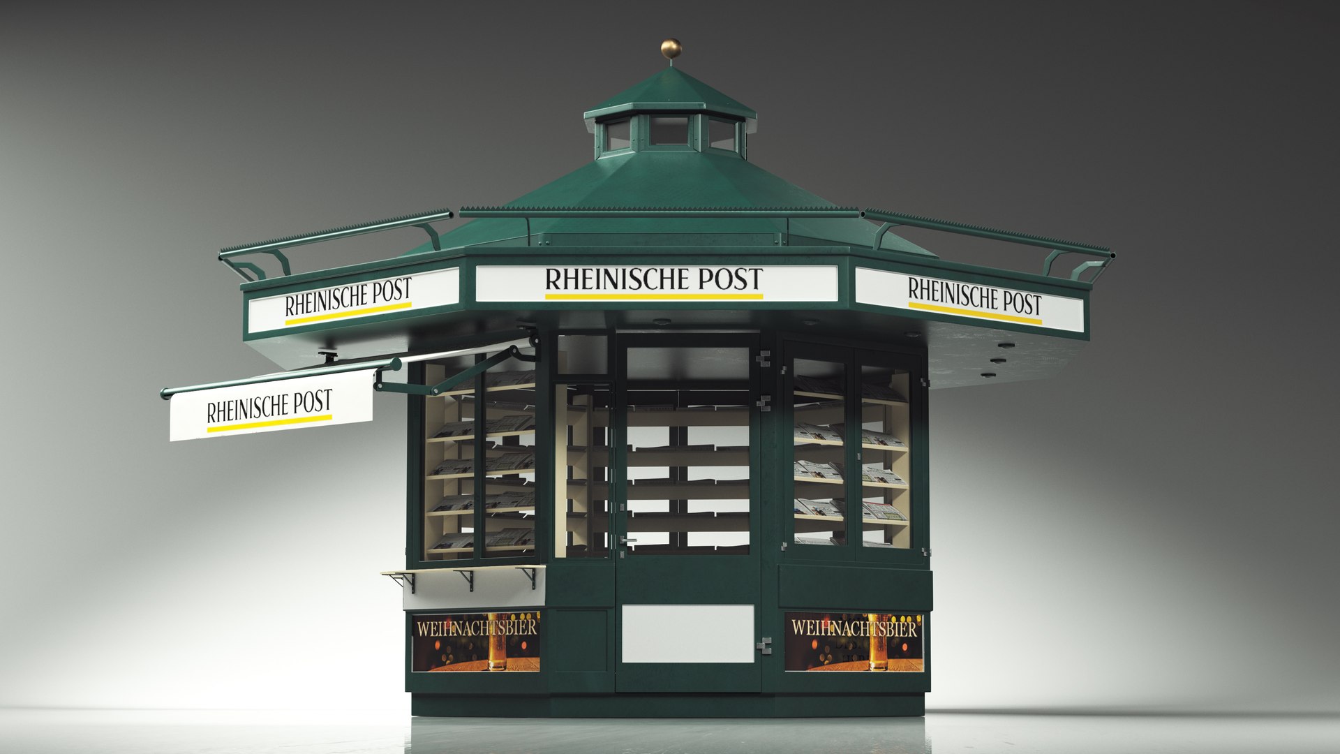 Rheinische Post Newspaper Kiosk Green 3D https://p.turbosquid.com/ts-thumb/W9/NQv4Vg/G8/rheinische_post_newspaper_kiosk_green_008/jpg/1689261207/1920x1080/fit_q87/2cfc13357fd040cbd4fb0c00ca1666cd5c49a7db/rheinische_post_newspaper_kiosk_green_008.jpg
