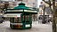 Rheinische Post Newspaper Kiosk Green