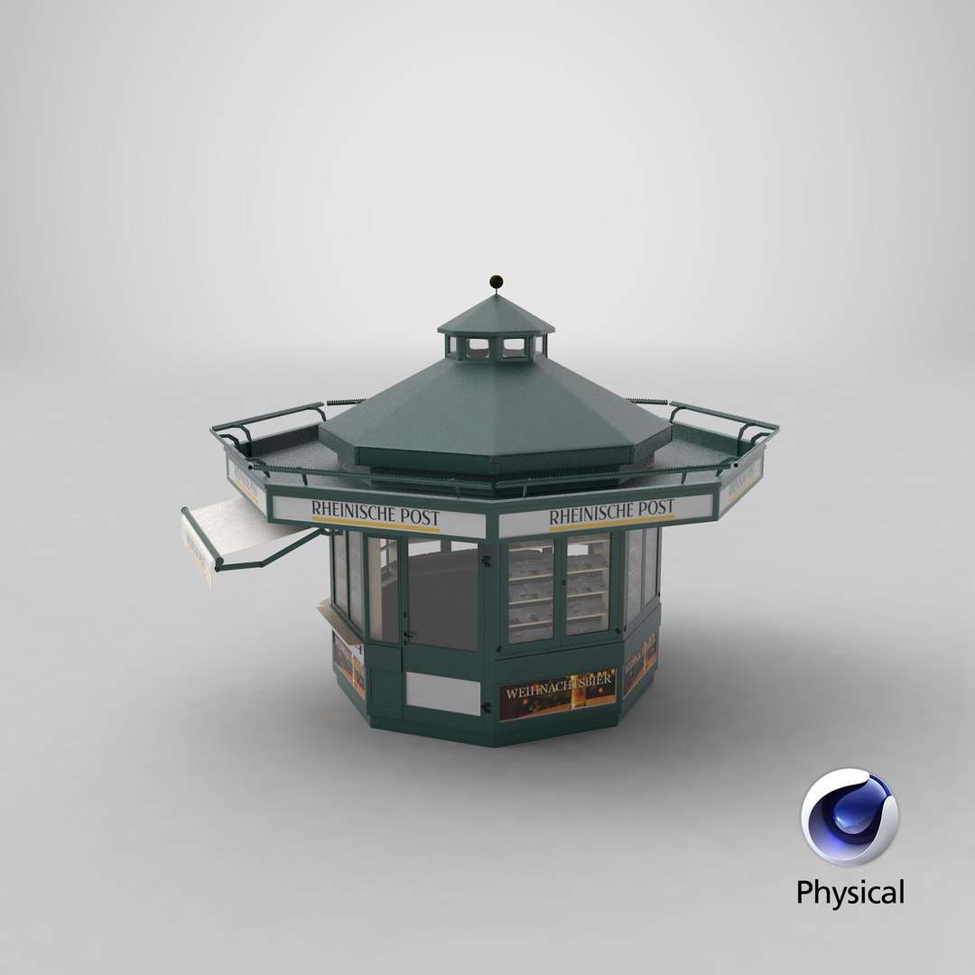 Rheinische Post Newspaper Kiosk Green 3D https://p.turbosquid.com/ts-thumb/W9/NQv4Vg/oi/stemcell_cinema_4d_physical_render/png/1682421174/1920x1080/fit_q87/3e47d3d260cbb55cca8c24e73fc518808ee3f900/stemcell_cinema_4d_physical_render.jpg