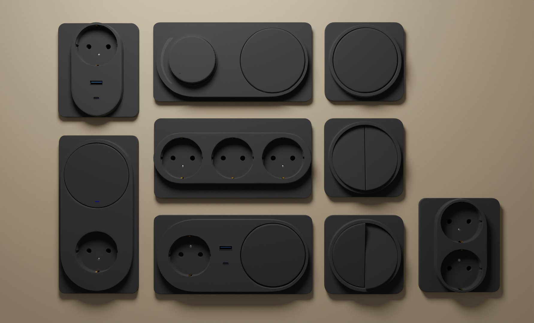 3D Socket Kit Model - TurboSquid 2039929