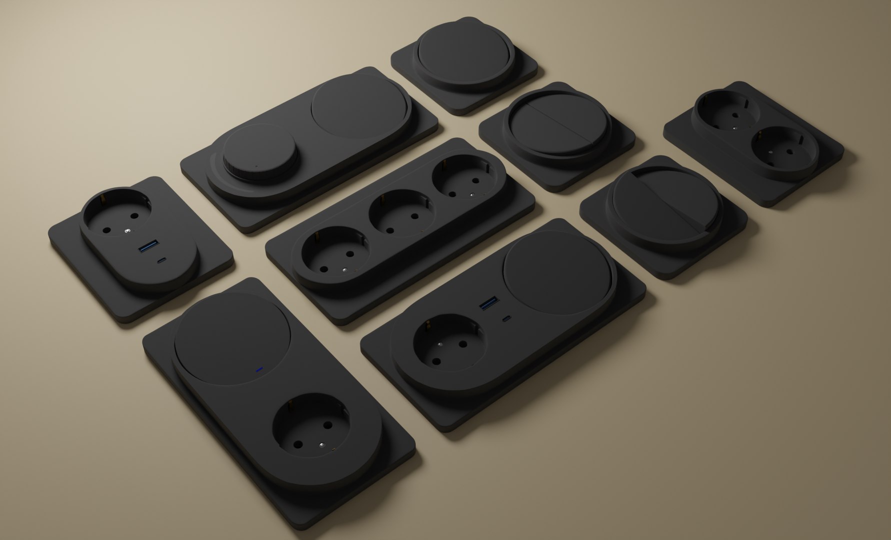 3D Socket Kit Model - TurboSquid 2039929