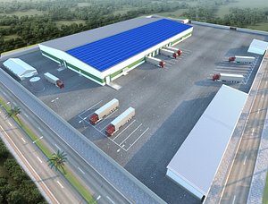 hangar environment 3D