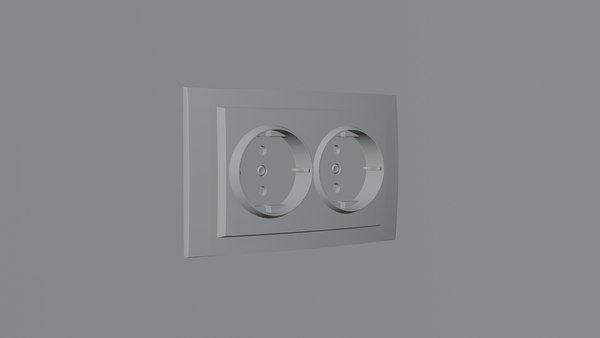 3D double type f electrical model - TurboSquid 1588911