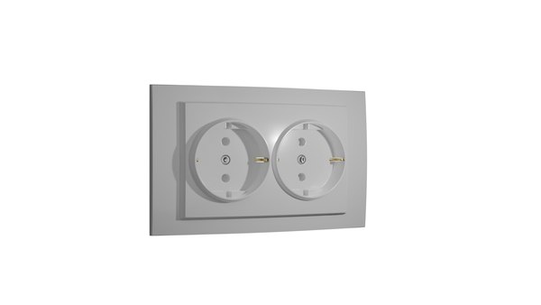 3D double type f electrical model - TurboSquid 1588911