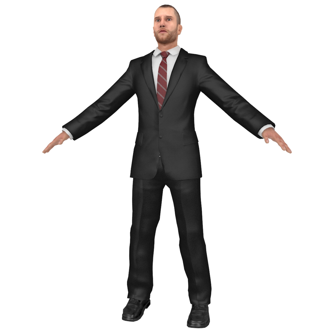 3D pack businessman world model - TurboSquid 1281044