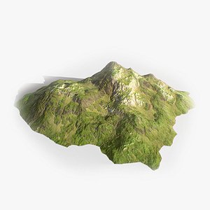 Tropical Island Terrain 1 3d Max Tropical Island Terrain 1 3d Max