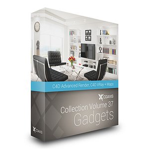 CGAxis Models Volume 37 Gadgets C4D
