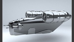 Mandalorian ship model