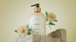 3D model cleansing lotion blender