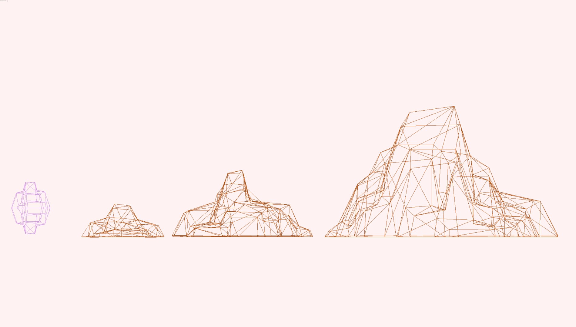 3D Stylized Rocks Mountains - TurboSquid 1216706