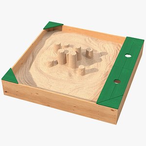 Sand Castle in Sandpit