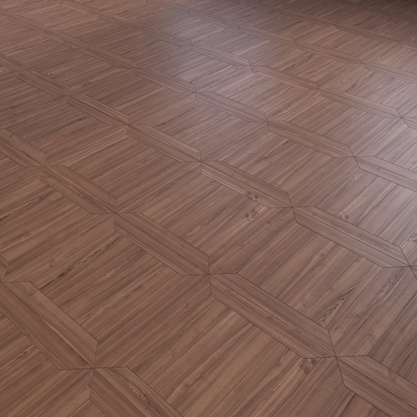 Parquet - Laminate - Wooden floor 2 in 1 3D
