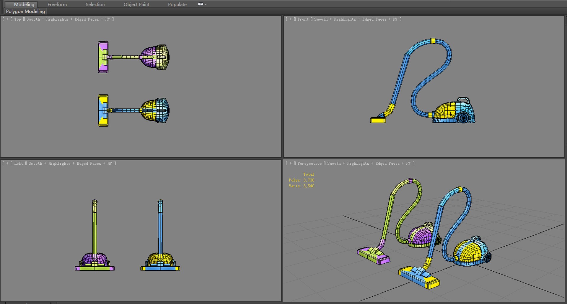 Vacuum cleaner clean 3D model - TurboSquid 1699187