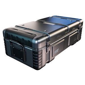 sci-fi crate hp 3D model