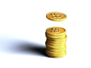 3d model coins