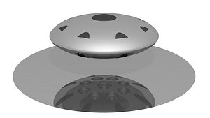 3D model UFO V3