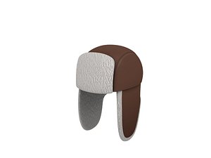 Roblox Hat Ushanka Model free 3D model