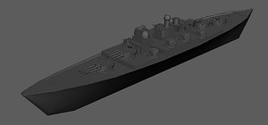 3D battleship