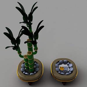 3D model Lego 10344 Lucky Bamboo