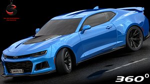 chevrolet camaro zl1 2017 3D model