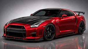Nissan GT-R  3D Model 3D model
