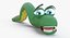 Rigged Cartoon Worm