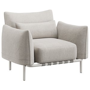Brea Lounge Chair 3D model