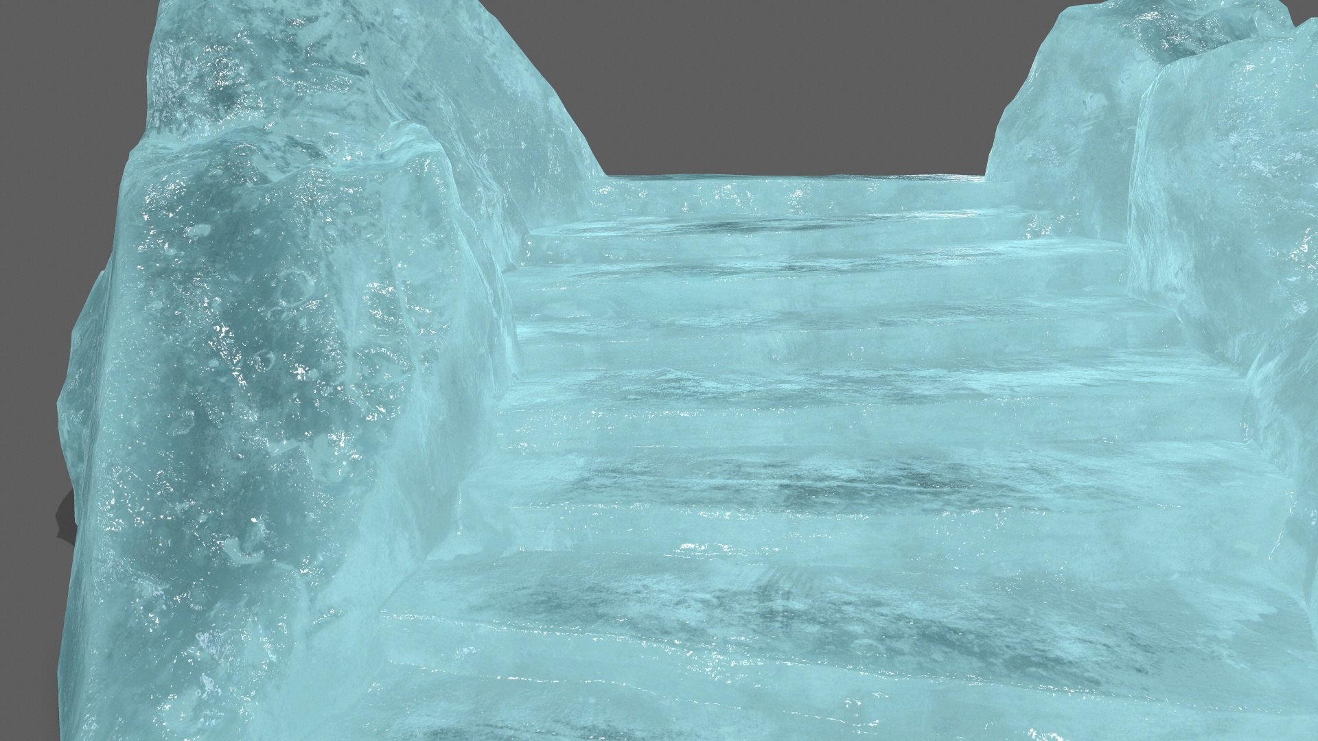 Ice Stair 3D Model - TurboSquid 2021777