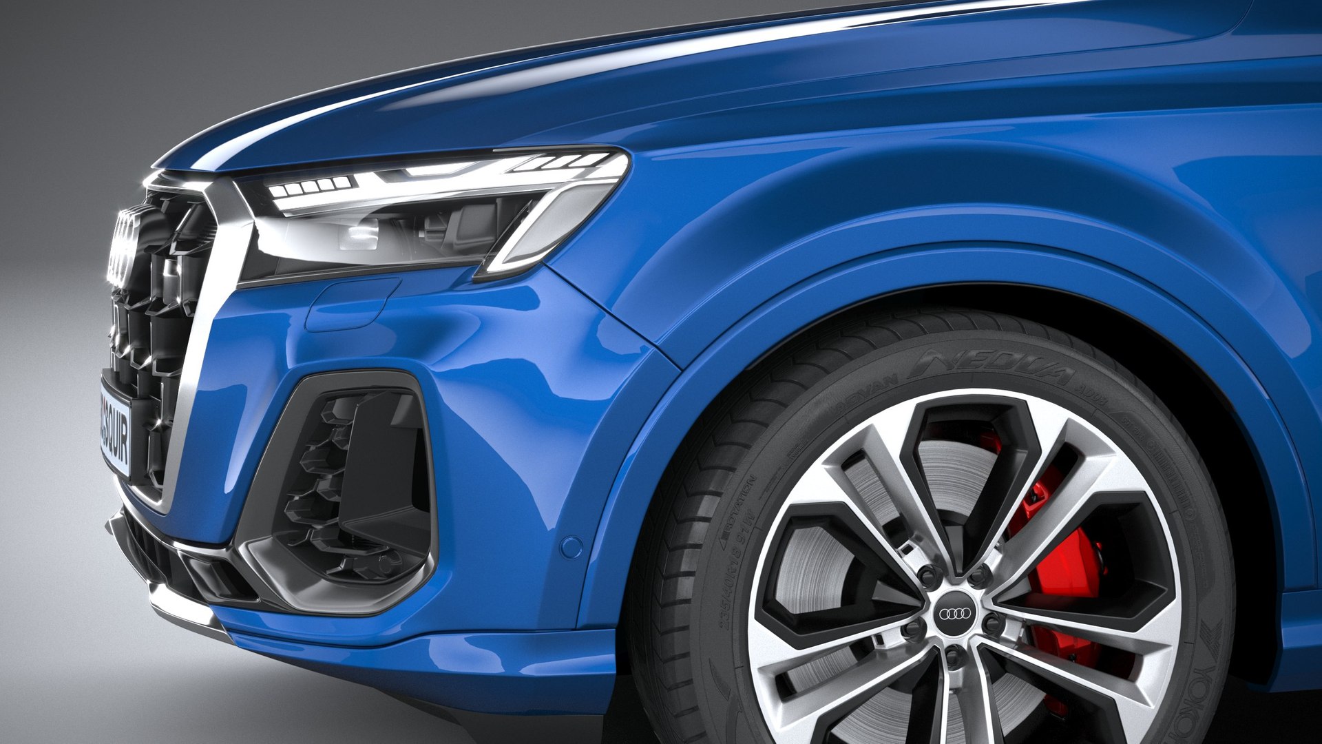 Audi Q7 2025 3D TurboSquid 2200873