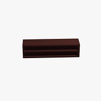Low Poly Wardrobe Wood