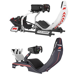 3D model Playseat F1 Racing Simulator Seat Collection
