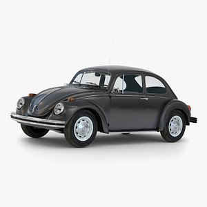 volkswagen beetle 1966 simple c4d