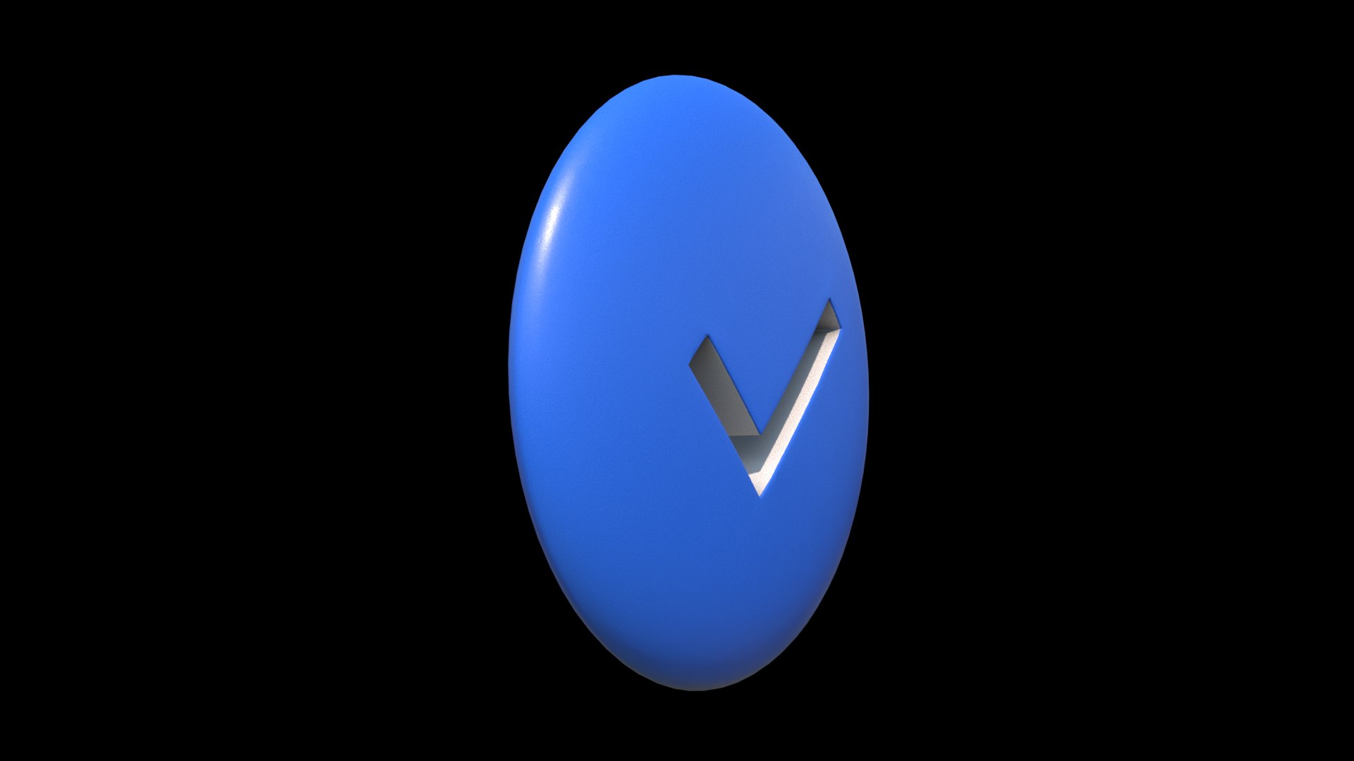 3D model check sign - TurboSquid 1645531