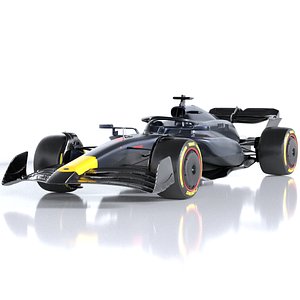 3D F1 Racing bull 2024