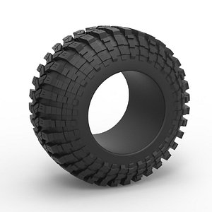 Offroad tire 96 Scale 1 to 25