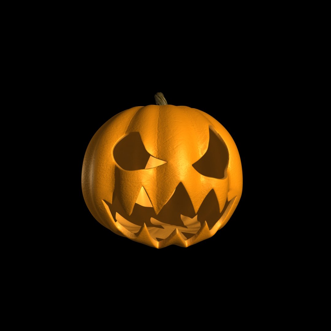 pumpkin props 3d 3ds