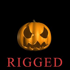pumpkin props 3d 3ds