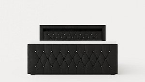 Franco Crystal Continental Bed Led Lighting 180x200