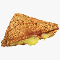 Multigrain Grilled Cheese - Raw Scan